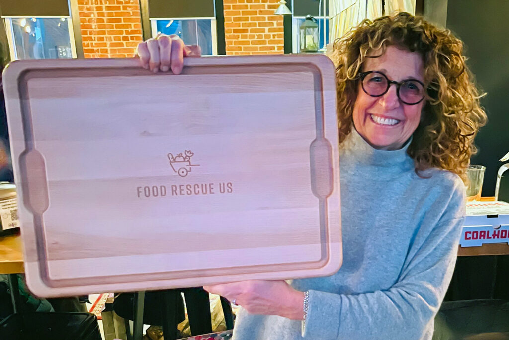 Melissa Spiesman at retirement party